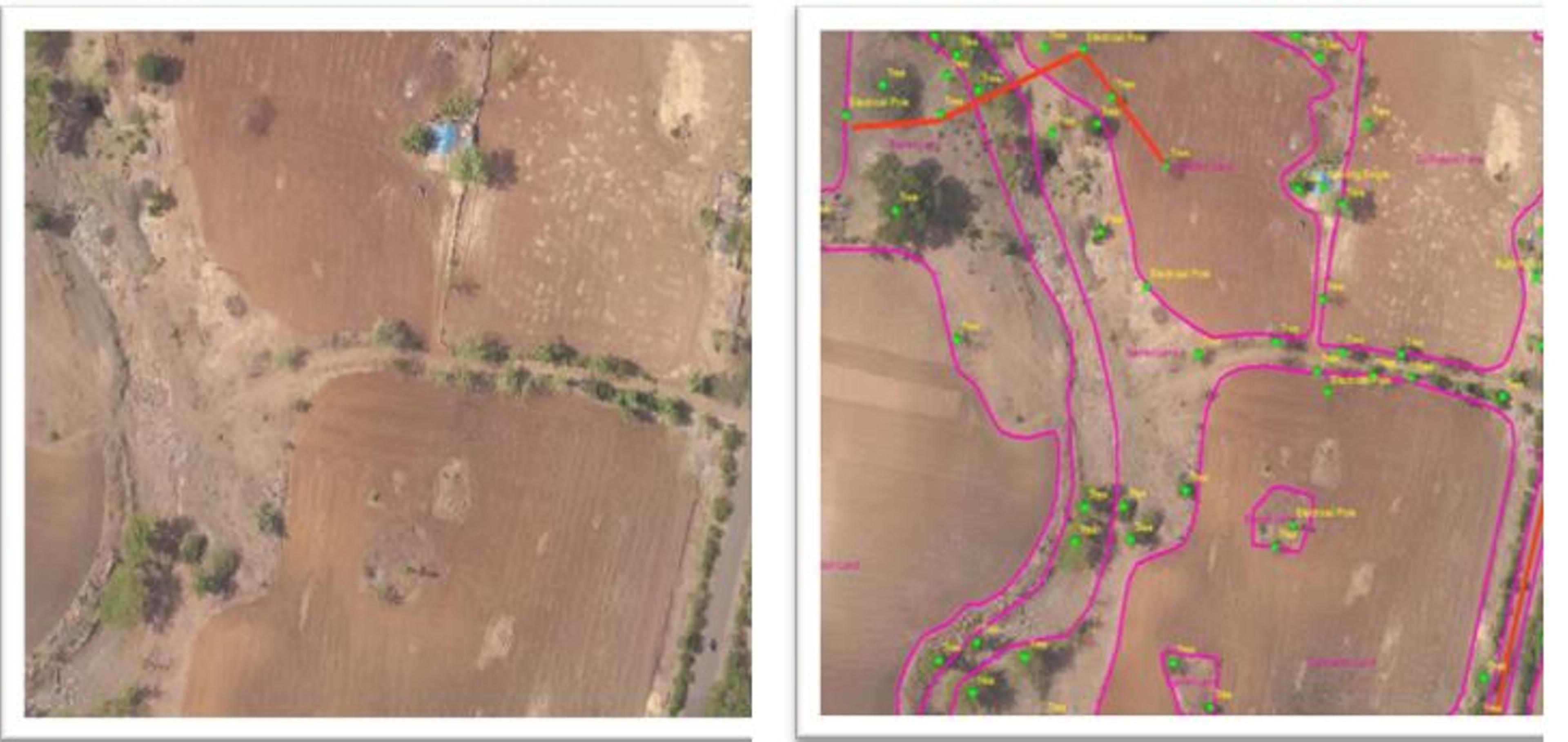 Building Footprints capture from Ortho